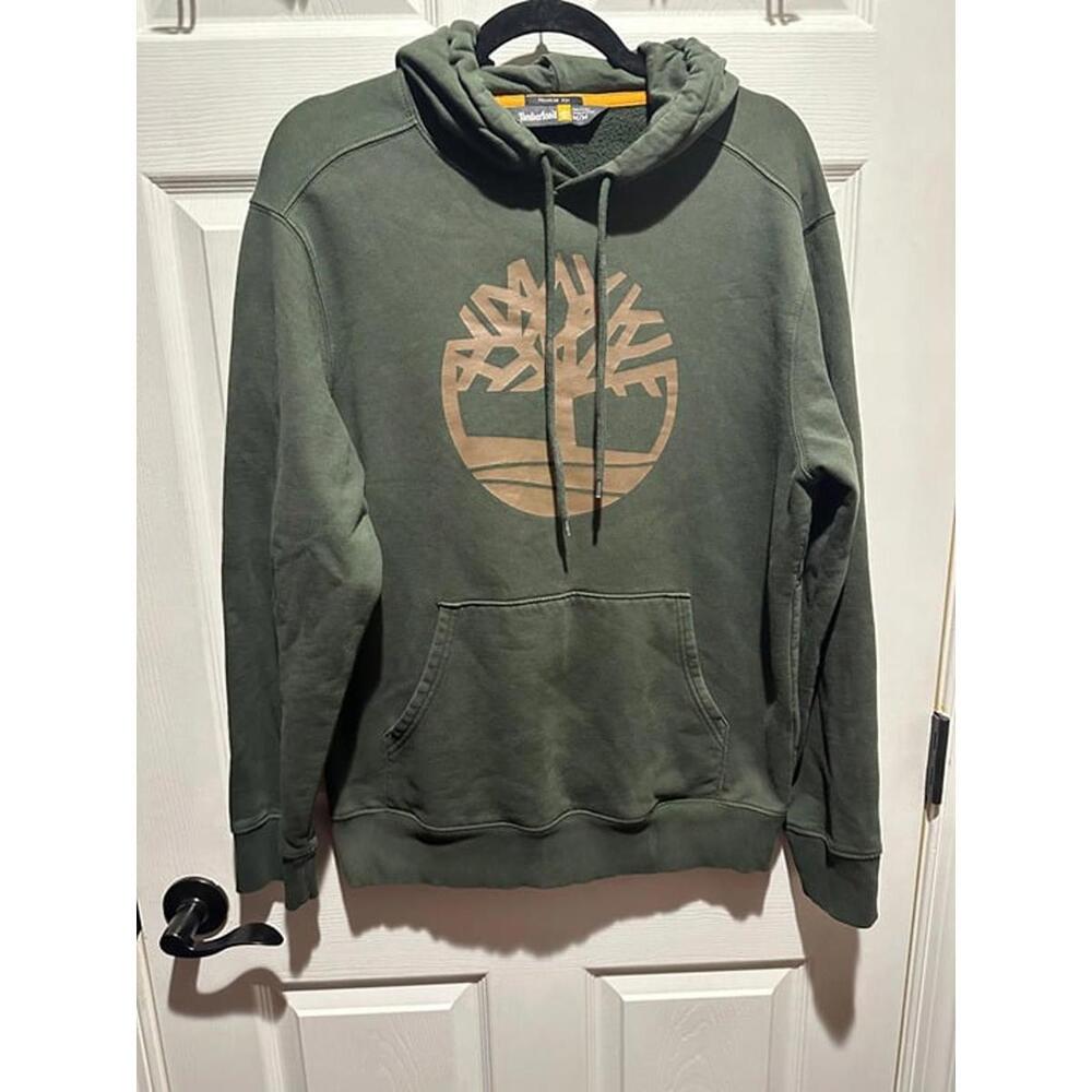 Timberland Green Logo Hoodie
